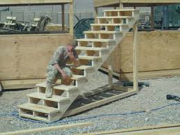 self standing staircase exterior stairs staircase outdoor pallet stairs