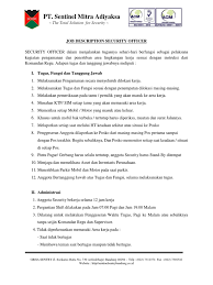 Check spelling or type a new query. Job Desk Security Officer