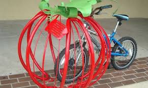 I don't even know how. Creative Bike Racks Will Double As Street Art Onlyinoldtown Com Rock Hill Sc Bike Rack Mediterranean Decor Creative