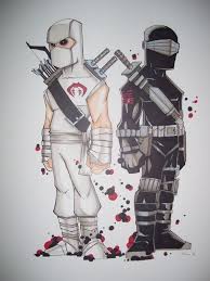 Snake eyes and storm shadow. Storm Shadow Snake Eyes G I Joe Chris Uminga Snake Eyes Gi Joe 80s Cartoons Storm Shadow