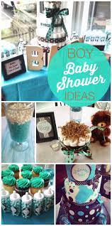 Turquoise Brown Baby Shower Baby Shower Turquoise Brown Baby Shower Catch My Party Baby Boy Shower Baby Shower Baby Shower Birthday