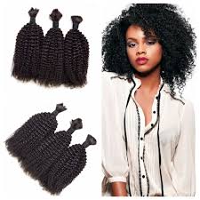 We also carry loose bulk wave braiding hair and micro braids. Indian Afro Kinky Curly Crochet Braids Micro Braiding Hair Virgin Unprocessed Curly Bulk Braiding Hair 3pcs Lot Hair Kanekalon Hair Haircutlots Pizza Aliexpress