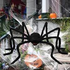 Giant halloween spider props like professional. Halloween Decorations Giant Spider Fake Hairy Spider Props 59 Inch Buy At A Low Prices On Joom E Commerce Platform