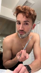 Coloring my beard red 👨‍🦰 ✨ . . . . . #haircolor #haircolorist #barber  #redhair #transformation #davines #hairstylist #sanfransiscohairstylist  #hairproducts #sanfrancisco #hairdresser #barber ...