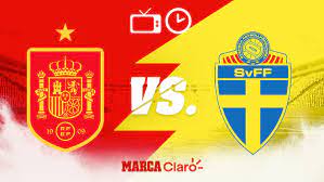 Este partido entre españa y el conjunto de suecia será transmitido vía televisión por las señales de directv sports. Sbrzedd Mo6n M