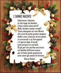 L Anno Nuovo Gianni Rodari Filastrocche Ricordi Di Scuola Natale