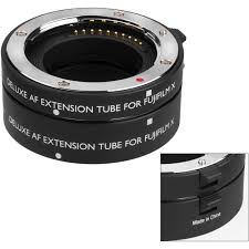 Vello Deluxe Auto Focus Extension Tube Set For Fujifilm X Mount