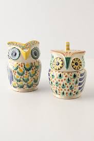 Mr Mrs Owl Sugar Creamer Owl Decor Owl Kitchen Owl