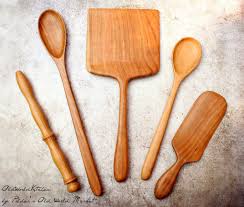 Ultimate Baker S Package Wooden Kitchen Utensils Handmade Wooden Spoons Wooden Spoons