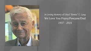 Lloyd "Romie" Charles Lang Obituary