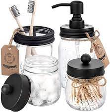 We did not find results for: Mason Jar Bathroom Accessories Set 4 Pcs Mason Jar Soap Dispenser 2 Apothecary Jars Toothbrush Holder Rustic Farmhouse Decor Bathroom Home Decor Clearance Countertop Vanity Organize Black