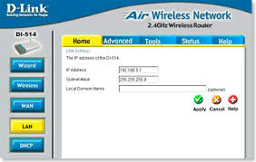 How To Change The Ip Address On D Link Di Series Wireless Router D Link Blog Home