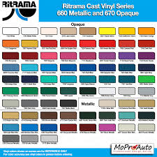 Color Chart All 3m And Avery Vinyl Color Samples