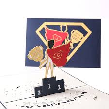 A hand written thank you card is a meaningful way to express your gratitude for occasions big and small. 3d Papersuper Dad 3d Card Thank You Card Paper Laser Cutting Cartoon Greeting Card Gift Paper Cutting Father Day Thank You Card Cards Invitations Aliexpress