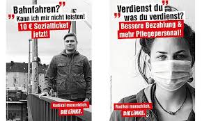 Wahlplakat der linken zur landtagswahl 2019. Dusseldorf Linke Setzen Bei Der Kommunalwahl Auf Verjungtes Team Und Klare Forderungen Parteien Politik Report D De Dusseldorf Internetzeitung