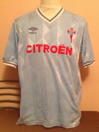 reˈal ˈkluβ ˈθeltɐ ðɪ ˈβiɣʊ; Celta Vigo Home Fussball Trikots 1990 1991
