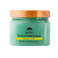 Firming sugar scrub mocha and coffee bean. Tree Hut Shea Sugar Scrub Coco Lime 510g Beauty The Shop Make Up Hautpflege Dufte