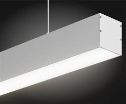 6ft 3 X 3 Linear Suspended High Output Squared Led Light Fixture With Inline Universal Power Supply Bright Led Lighting Led Lights Led Light Fixtures Light Fixtures