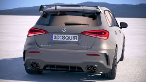 Mercedes Benz A45 S Amg 4matic 2020 3d Model 129 C4d Obj Max Ma Lwo Fbx 3ds Free3d
