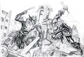 Lego the catwoman coloring page. Black Panther Batman Vs Wolverine Deathstroke Battles Comic Vine