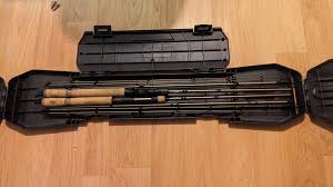 Couldn't find a good travel rod case, so I'm using a arrow case : r/Fishing