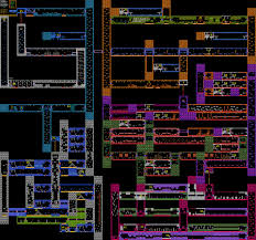 139 0 93 2 published: Metroid Numbered Map For 100 Runs Of The Original Game Metroid