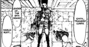 When did marco die aot? Marco Bodt Dead Or Alive Attack On Titan Manga Pages Marco