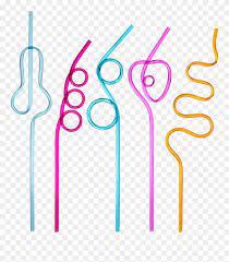 Some people don't feel comfortable using a silicone straw. Reusable Straws Straw Shapes Clipart 3228530 Pinclipart