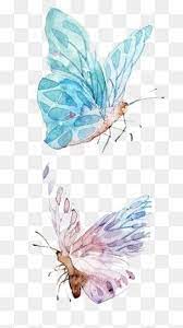 Free Download Watercolor Butterfly Png Image Iccpic Iccpic Com