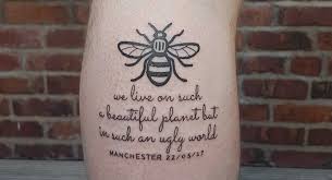 5 out of 5 stars. Bee Tattoos Are Swarming Manchester For A Beautiful Reason Cafemom Com