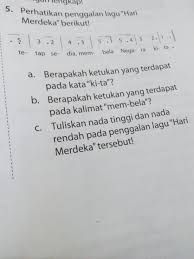 By kumpulan lirik lagu dan kunci gitar v�o l�c august 24, 2017. A Berapa Ketukan Yang Terdapat Pada Kata Ki Ta B Berapakah Ketukan Yang Terdapat Pada Kalimat Brainly Co Id