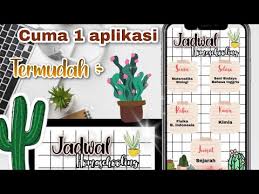 Oct 15, 2017 · cara membuat jadwal pelajaran di microsoft word. Cara Membuat Lockscreen Jadwal Pelajaran Di Picsart Youtube
