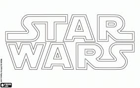 Star wars pictures to color. Star Wars Logo Coloring Page Star Wars Prints Star Wars Crafts Star Wars Printables