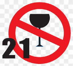 When you turn 18, you may continue to use your class g graduated driver license. No Alcohol Under 21 Resized No Drinking Under 21 Clipart 2106442 Pinclipart