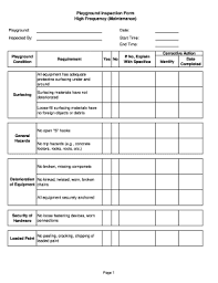 *an sentence builder activity sheet in both color and black and white ve. Playground Inspection Checklist Template Fill Online Printable Fillable Blank Pdffiller