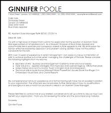Sender's address in formal letter format, it is important that you mention the sender's address in order to avoid any confusion and dispute. Assistant Store Manager Cover Letter Sample Cover Letter Templates Examples