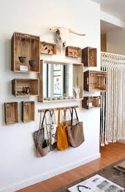 The top of the lid has a lightly padded inlay and this is decorated with a batik print style fabric. 34 Diy Home Decor Ideas Made With Repurposed Crates