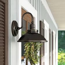 Laurel Foundry Modern Farmhouse Fannie Outdoor Barn Light Reviews Wayfair