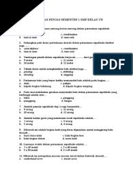 We did not find results for: Soal Pjok Kelas 7 Semester 1 Ilmu Soal