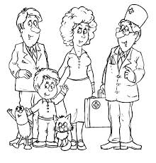 Así como también que solo cosas pero pueden ayudar los tíos o los abuelos. Medico De Familia Para Colorear Imprimir E Dibujar Dibujos Colorear Com