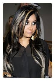 Before you get permanent highlights for black hair, it's a good idea to experiment with hair chalk to see which shade you like best. 90 Highlights For Black Hair That Looks Good On Anyone Style Easily