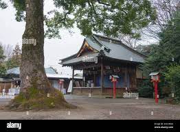 Saitama, Japan - Washinomiya Shrine in Kuki, Saitama, Japan. The Shrine was  a history of over 2000 years and Anime Sacred Place Stock Photo - Alamy