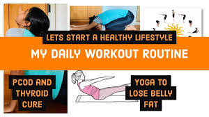 My Daily Workout Routine Surya Namaskar Tamil Yoga For Pcod And Thyroid Cure Yoga To Lose Belly Fat Youtube