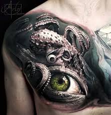 Octopus Human Eye Eye Tattoo Octopus Tattoos Octopus Tattoo