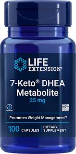 Dhea supplements are often used to help promote weight loss and to support athletic training with a focus on building lean muscle mass. 7 Keto Dhea Metabolite 25 Mg 100 Capsules Life Extension