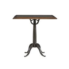 Lowest Price Online On All Universal Furniture Curated Square Bistro Table 556750 Square Dining Tables Bistro Dining Table Gunmetal Furniture