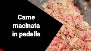 Check spelling or type a new query. Carne Macinata In Padella Youtube