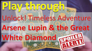 Help us fulfill 2 quests ⚔ to help halcyon games get access to exclusive goodies for our . Major Spoiler Unlock Timeless Adventure Arsene Lupin And The Great White Diamond Youtube
