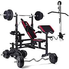 Hantelbank kaufen hantelbank set mit hanteln hantelbank.eine hantelbank (auch fitnessbank genannt) kann das traning zu hause auf vielen ebenen erweitern. Hop Sport Hantelbank Kraftstation 1075 Mit Latzugturm Lang Curl Amp Kurzhantel Und Gewichten 50kg Bis 160kg 130 Fitnessstudio Zu Hause Hantelbank Hantel