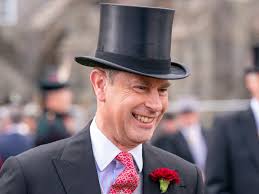 Prince Edward's curious cat tie steals the show at King Charles' garden  party